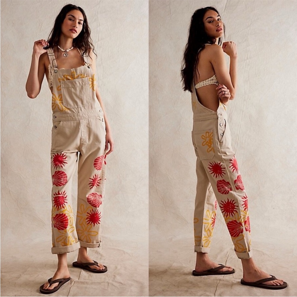 Free People We The Free Ziggy Harmony Overalls